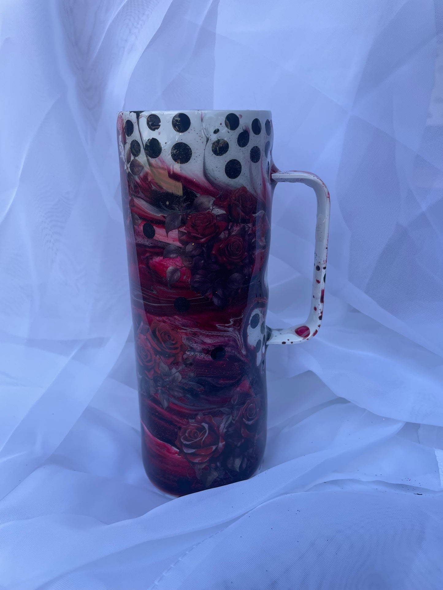 Spicy Roses Epoxy Coffee Cup