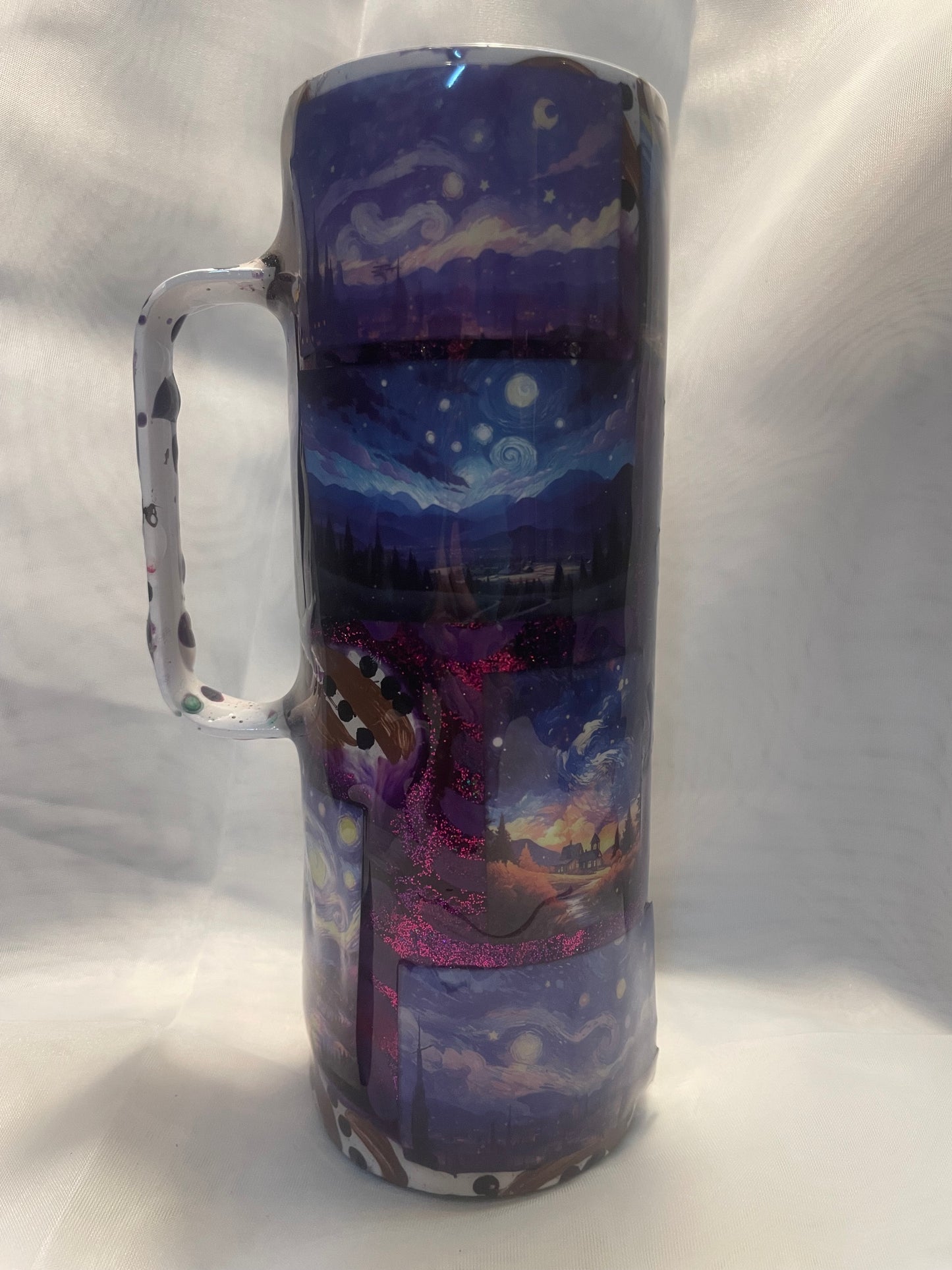 Purple Starry Night