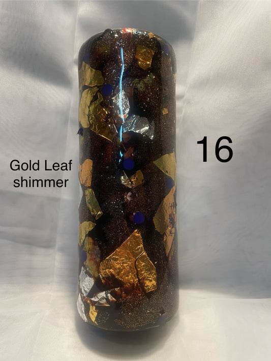 Gold leaf shimmer